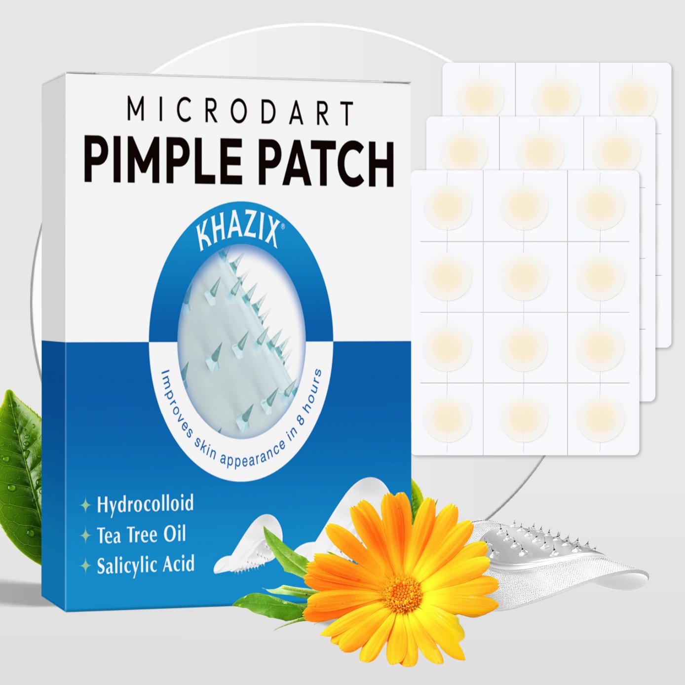 Skincare Moisturizer - Hydrocolloid acne patches, portable for daily
