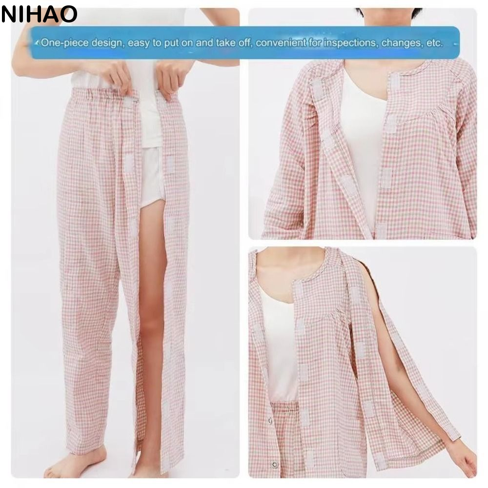 Skincare Basic - Convenient Bedridden Elderly Care Clothing Washable