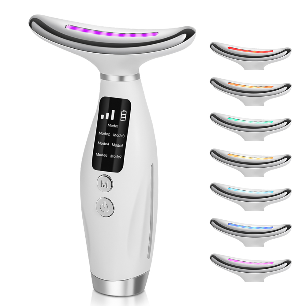 Skincare Glowing - 7 Colors LED Lights Therapy Face