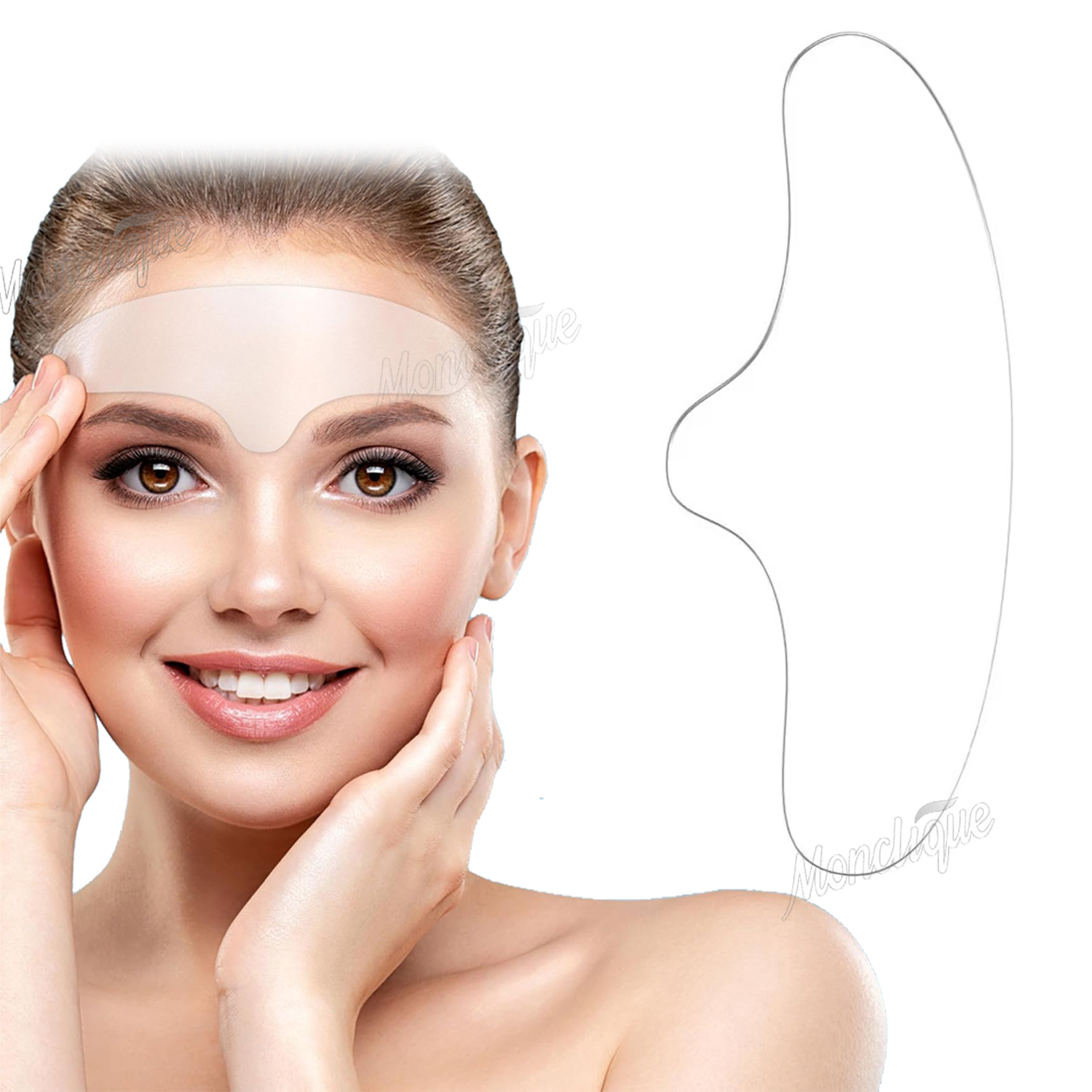 Skincare Glad2Glow - Reusable Silicone Patches Forehead Wrinkle Patch