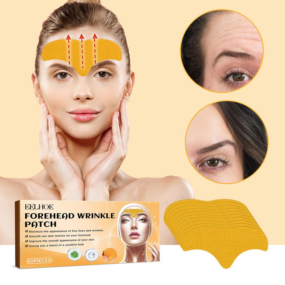 Skincare Glad2Glow - 10Pcs/box Forehead Wrinkle Patch Lightening Forehead