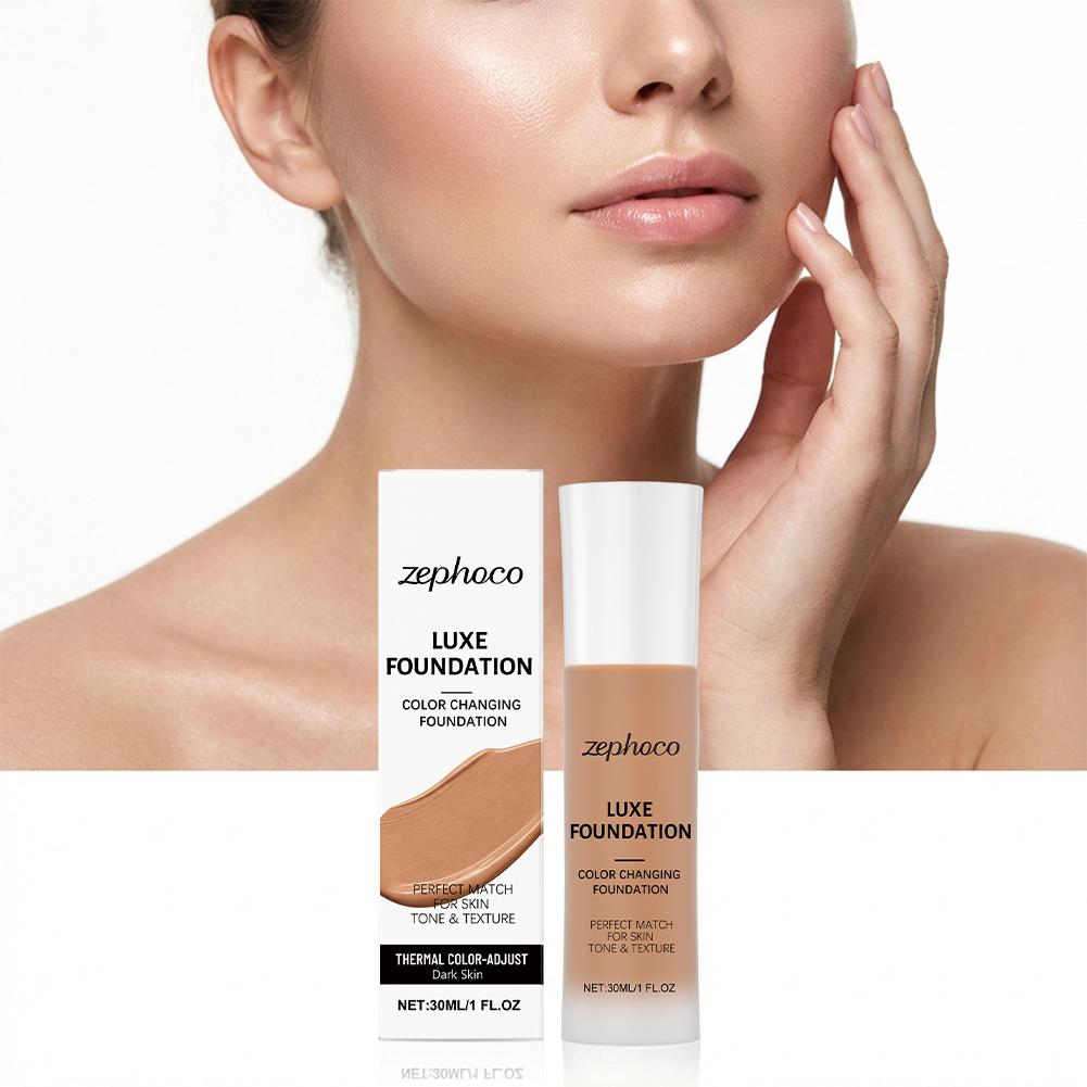 Skincare Basic - Zephoco Color Changing Foundation Moisturizing Long