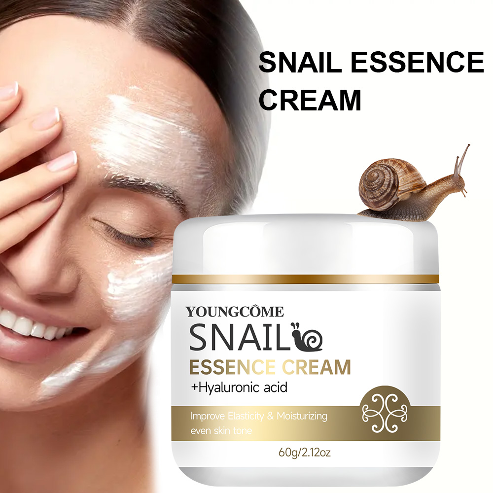 Snail essence cream with hyalu - Skincare Glad2Glow avis et prix