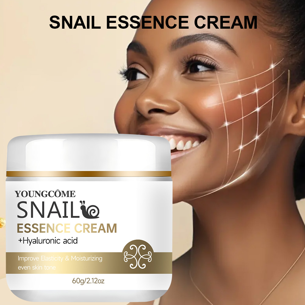 Snail essence cream with hyalu - Skincare Glad2Glow avis et prix