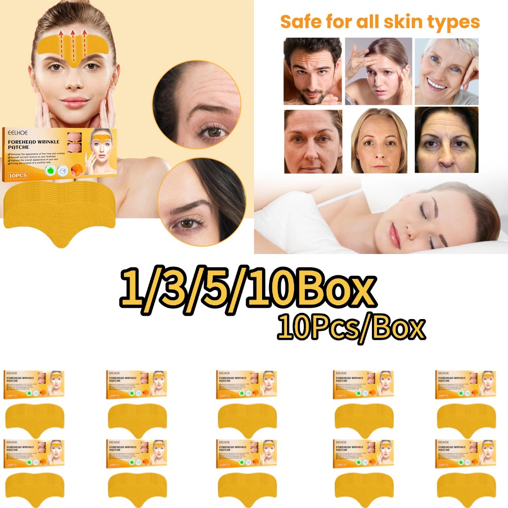10pcs/box Forehead Wrinkle Pat - Skincare Glad2Glow avis et prix
