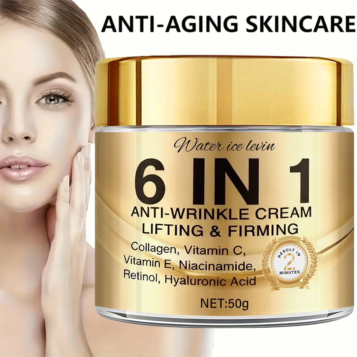 6-In-1 Anti-Wrinkle Cream. Lif - Retinol Vitamin A Cream avis et prix