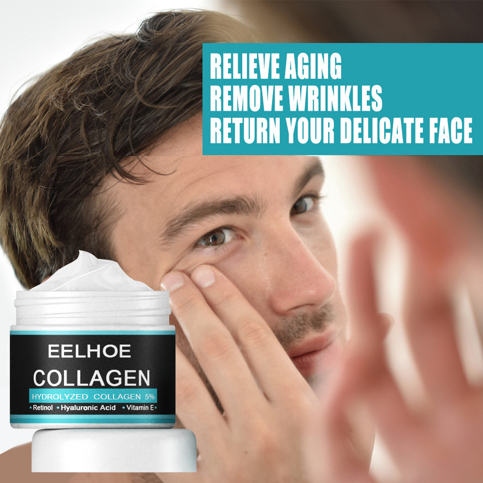 Collagen Creams For Men Smooth - Retinol Vitamin A Cream avis et prix