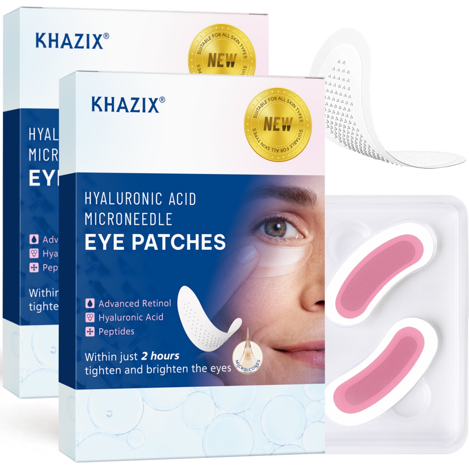 Retinol Microneedle Eye Patche - Eye Cream Peptide avis et prix