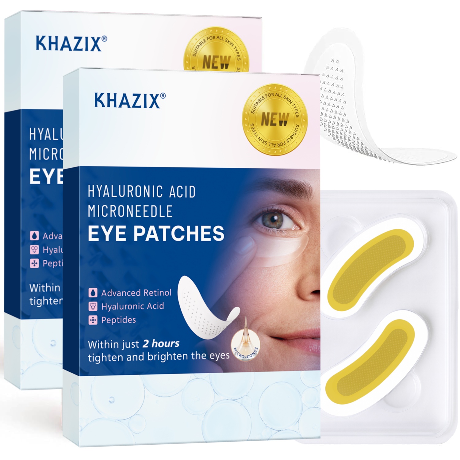 Retinol Microneedle Eye Patche - Eye Cream Peptide avis et prix