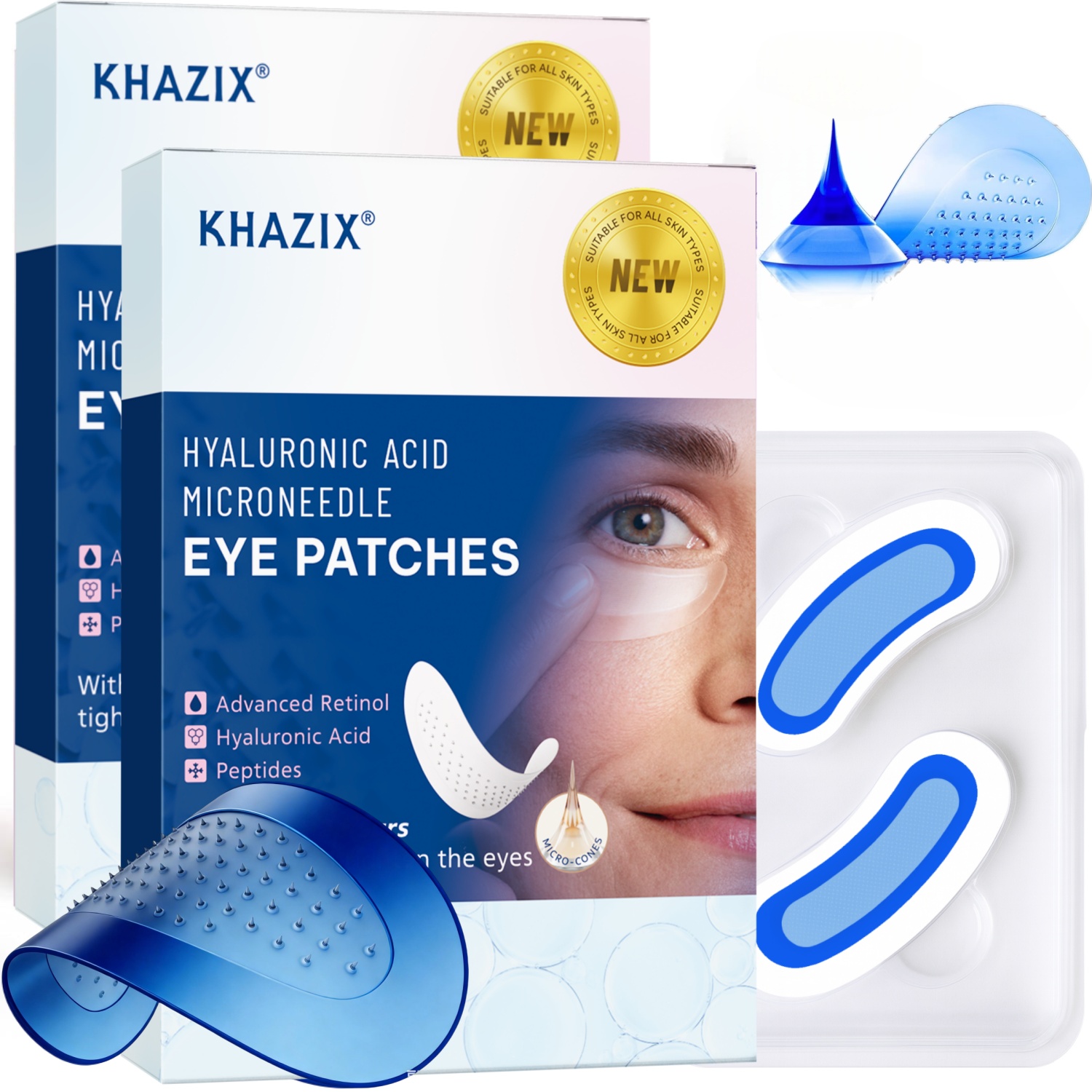 Retinol Microneedle Eye Patche - Eye Cream Peptide avis et prix