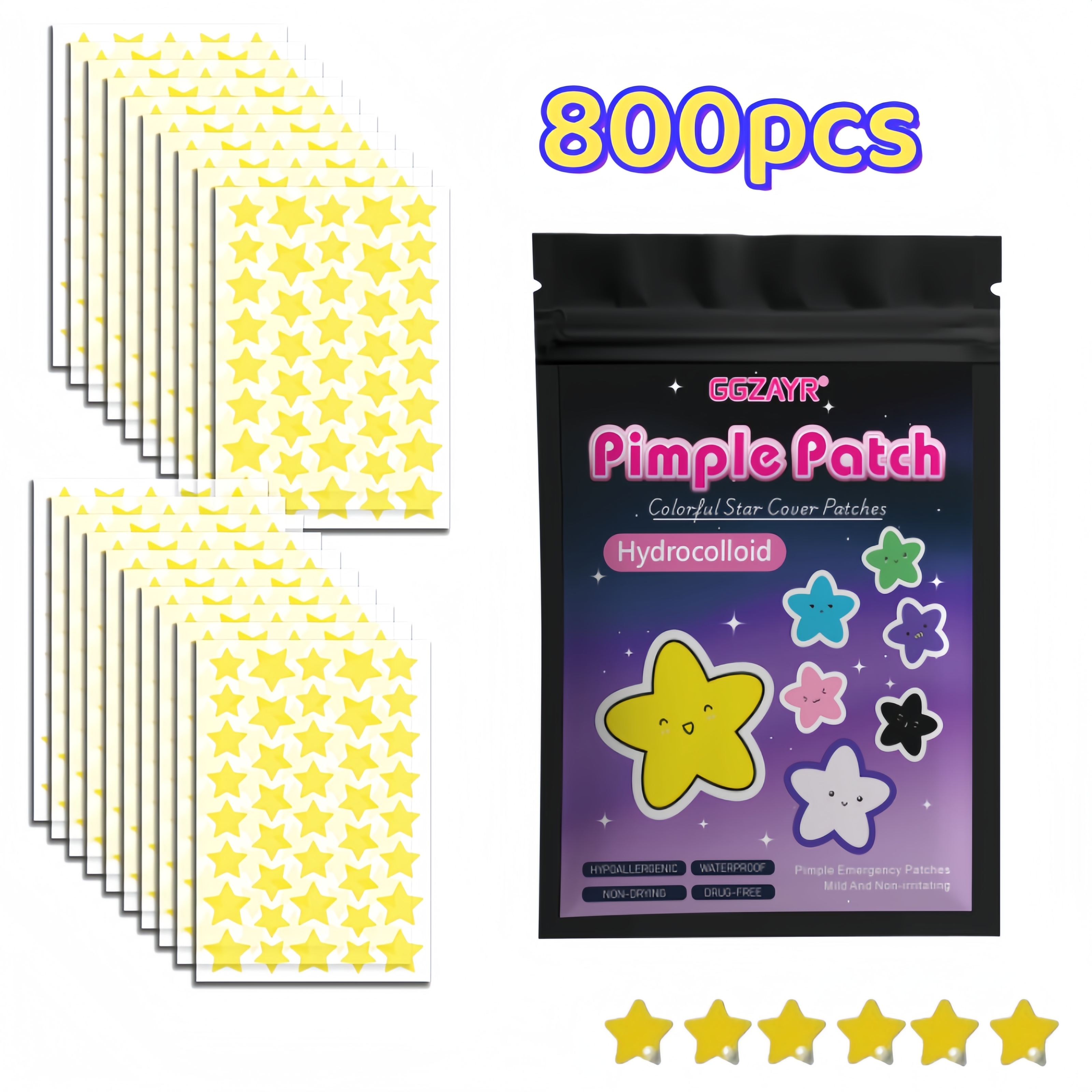 400/800pcs Hydrocolloid Acne P - Skincare Moisturizer avis et prix