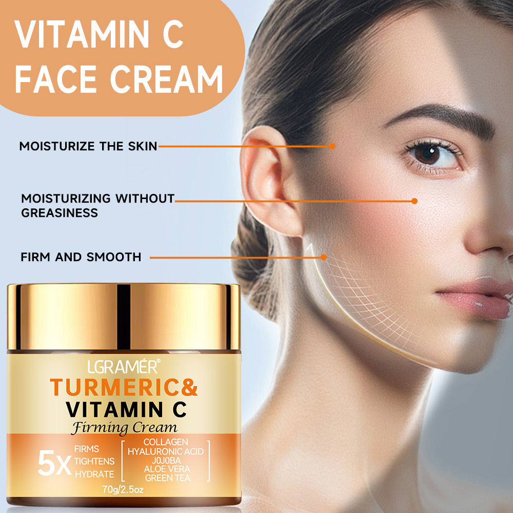Turmeric Vitamin C Face Cream  - Skincare Glad2Glow avis et prix