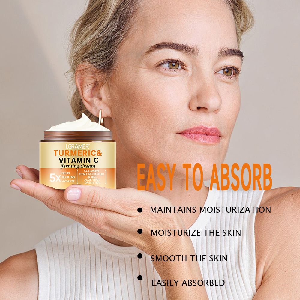 Turmeric Vitamin C Face Cream  - Skincare Glad2Glow avis et prix