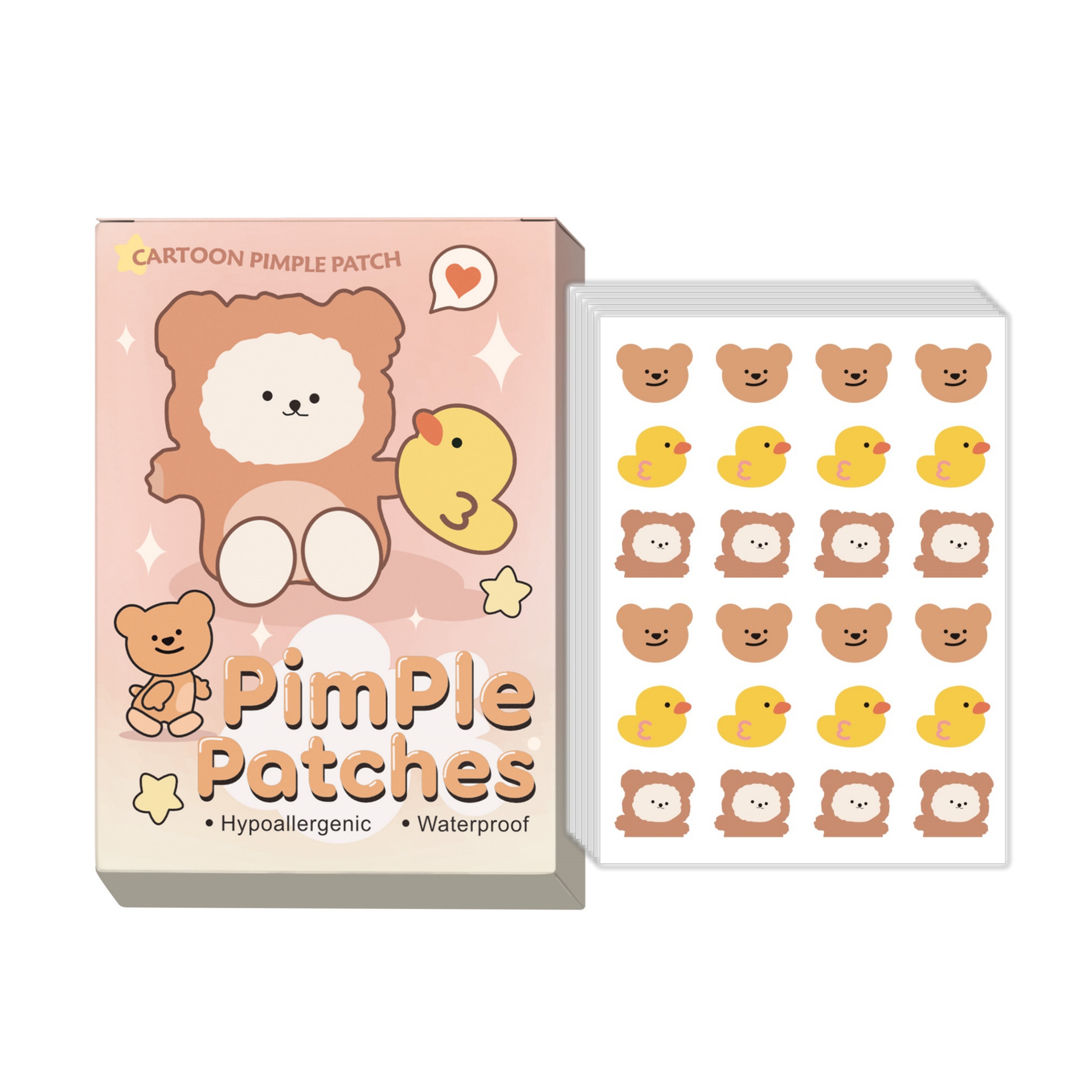 24 pieces of cartoon facial ac - Skincare Moisturizer avis et prix