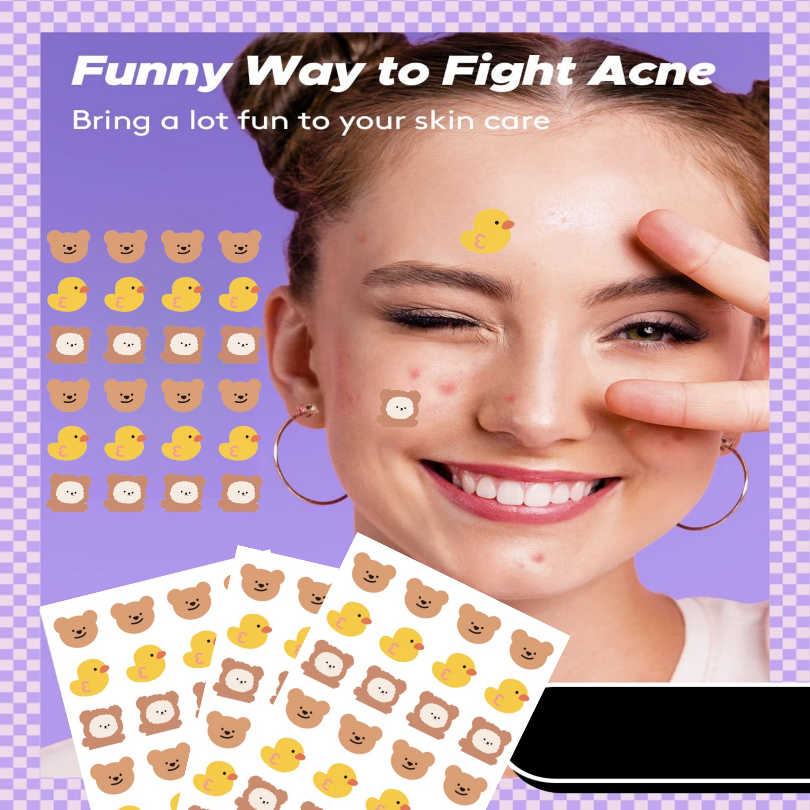 24 pieces of cartoon facial ac - Skincare Moisturizer avis et prix