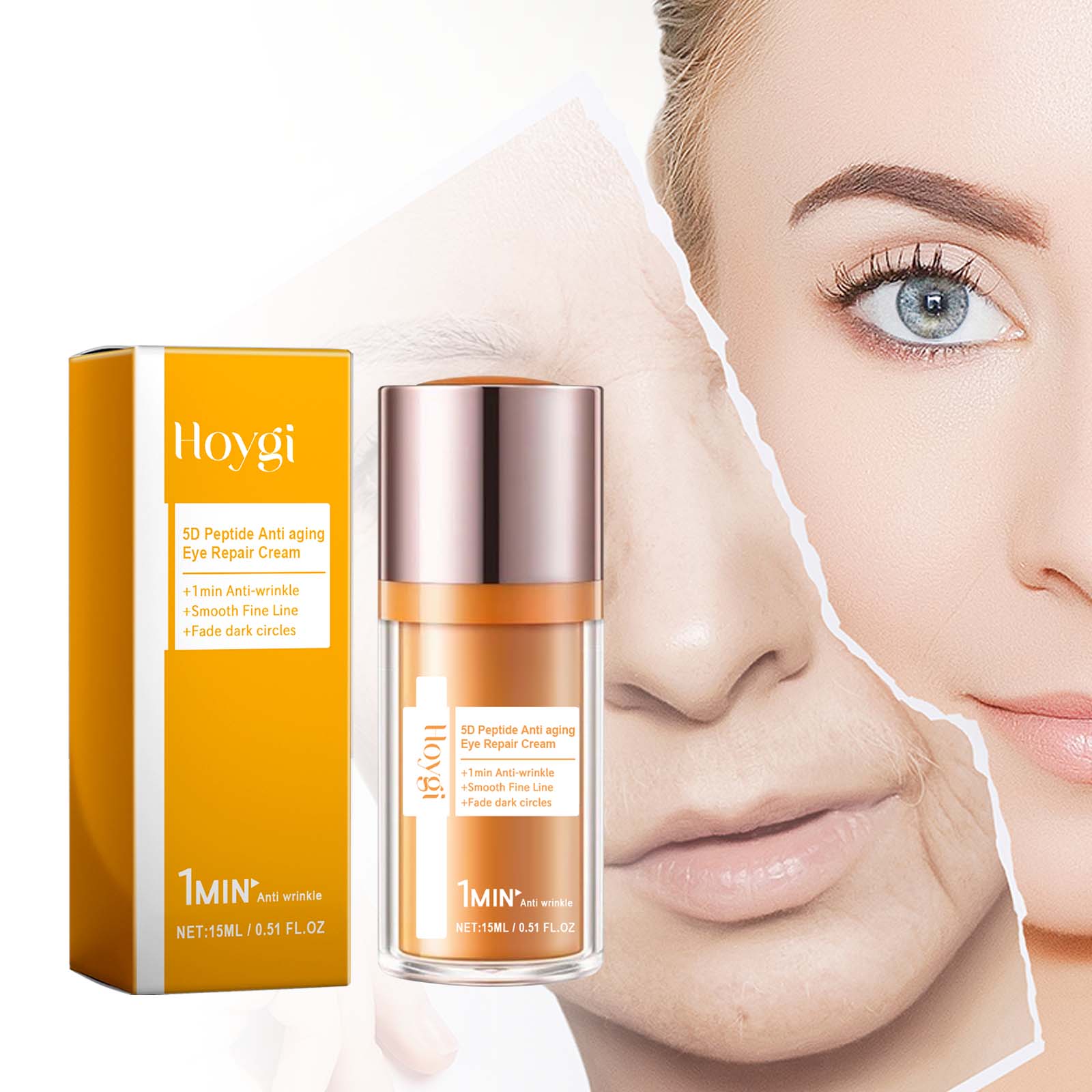 HOYGI 5D Peptide Anti Wrinkle  - Eye Cream Peptide avis et prix
