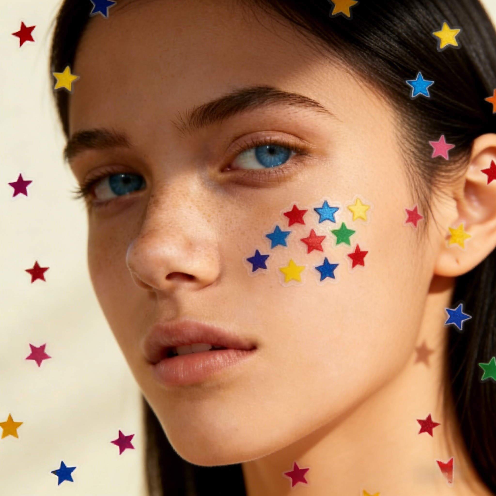 280pieces of multi-color star  - Skincare Moisturizer avis et prix