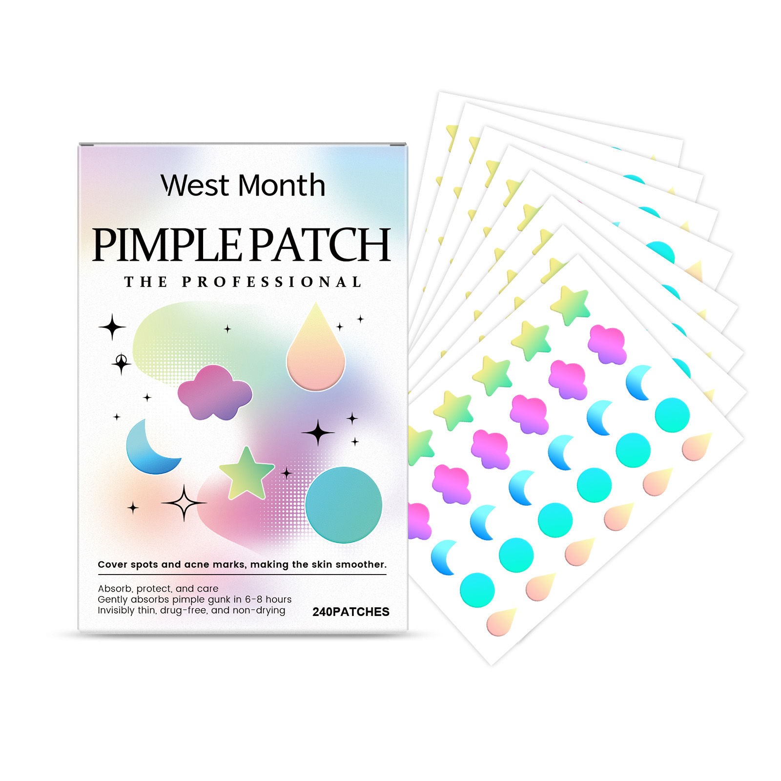Colored Acne Patches, soft gen - Skincare Moisturizer avis et prix
