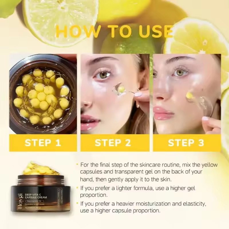Deep Vitamin C Golden Capsule  - Skincare Centella avis et prix