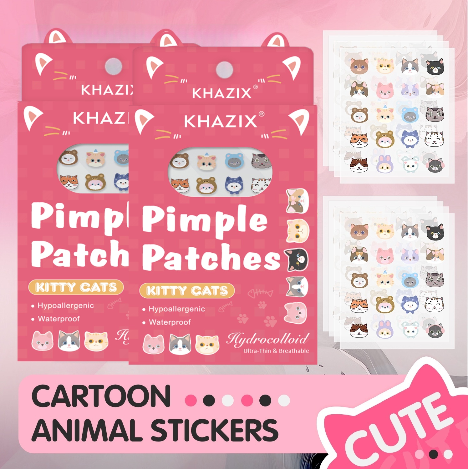 100 pieces of cartoon facial a - Skincare Moisturizer avis et prix