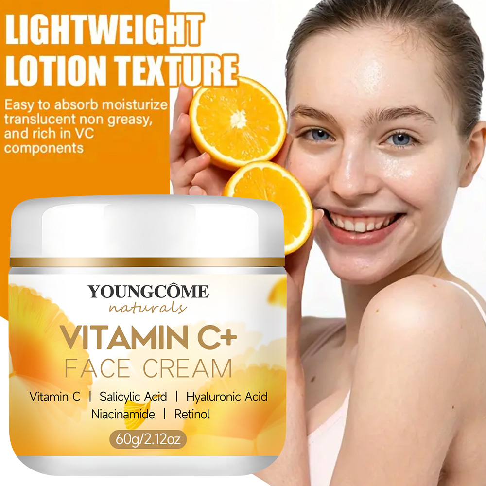 YOUNGCOMEN Vitamin C Face crea - Skincare Glad2Glow avis et prix