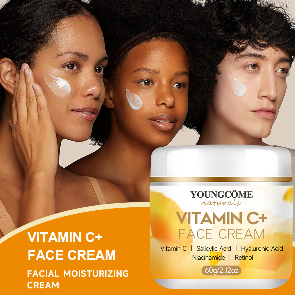 YOUNGCOMEN Vitamin C Face crea - Skincare Glad2Glow avis et prix
