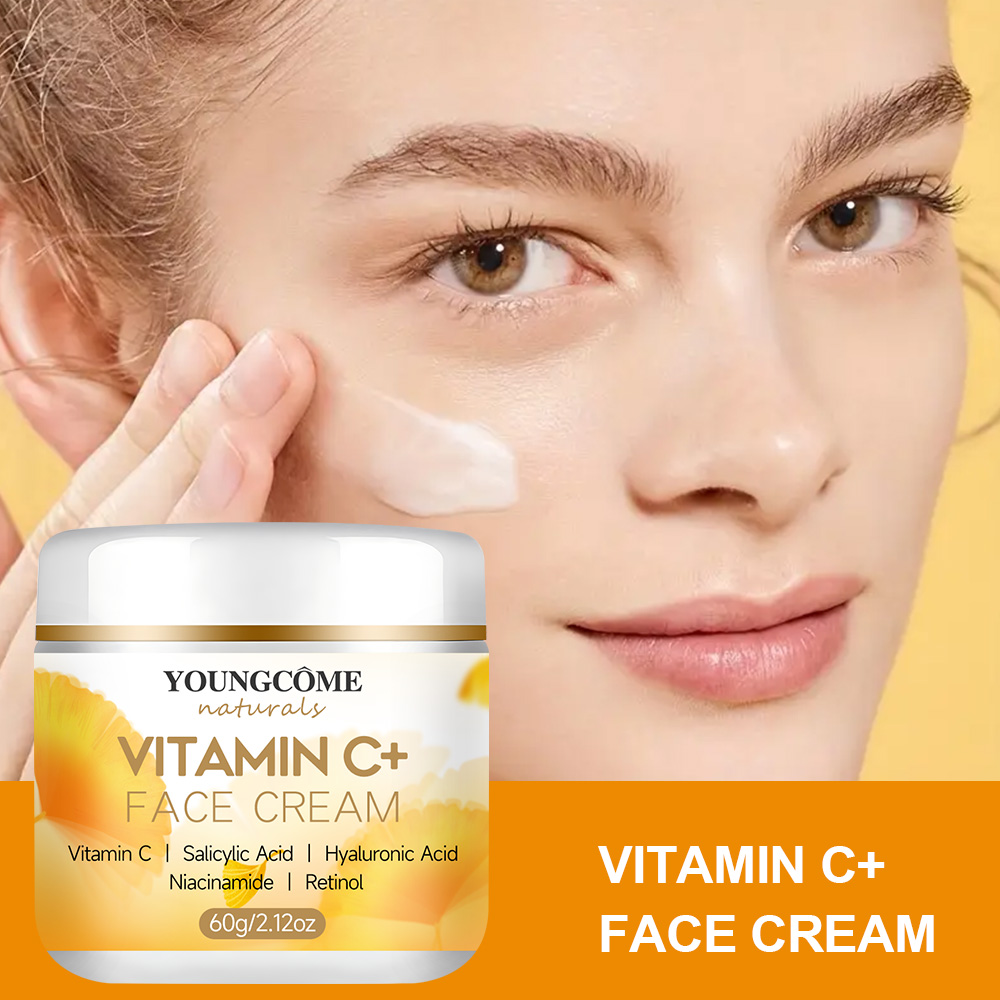 YOUNGCOMEN Vitamin C Face crea - Skincare Glad2Glow avis et prix