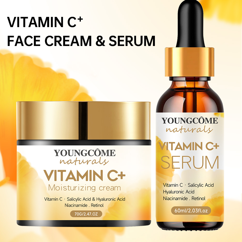 Vitamin C Face Cream & Essenti - Skincare Glad2Glow avis et prix