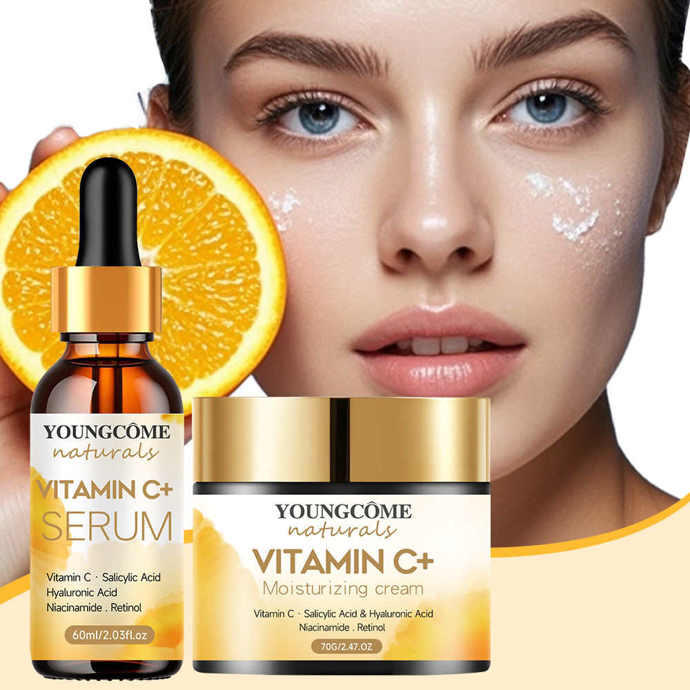 Vitamin C Face Cream & Essenti - Skincare Glad2Glow avis et prix