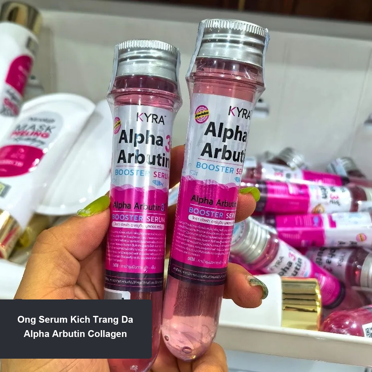Ống Serum kích trắng da Alpha  - Alpha Arbutin Serum avis et prix