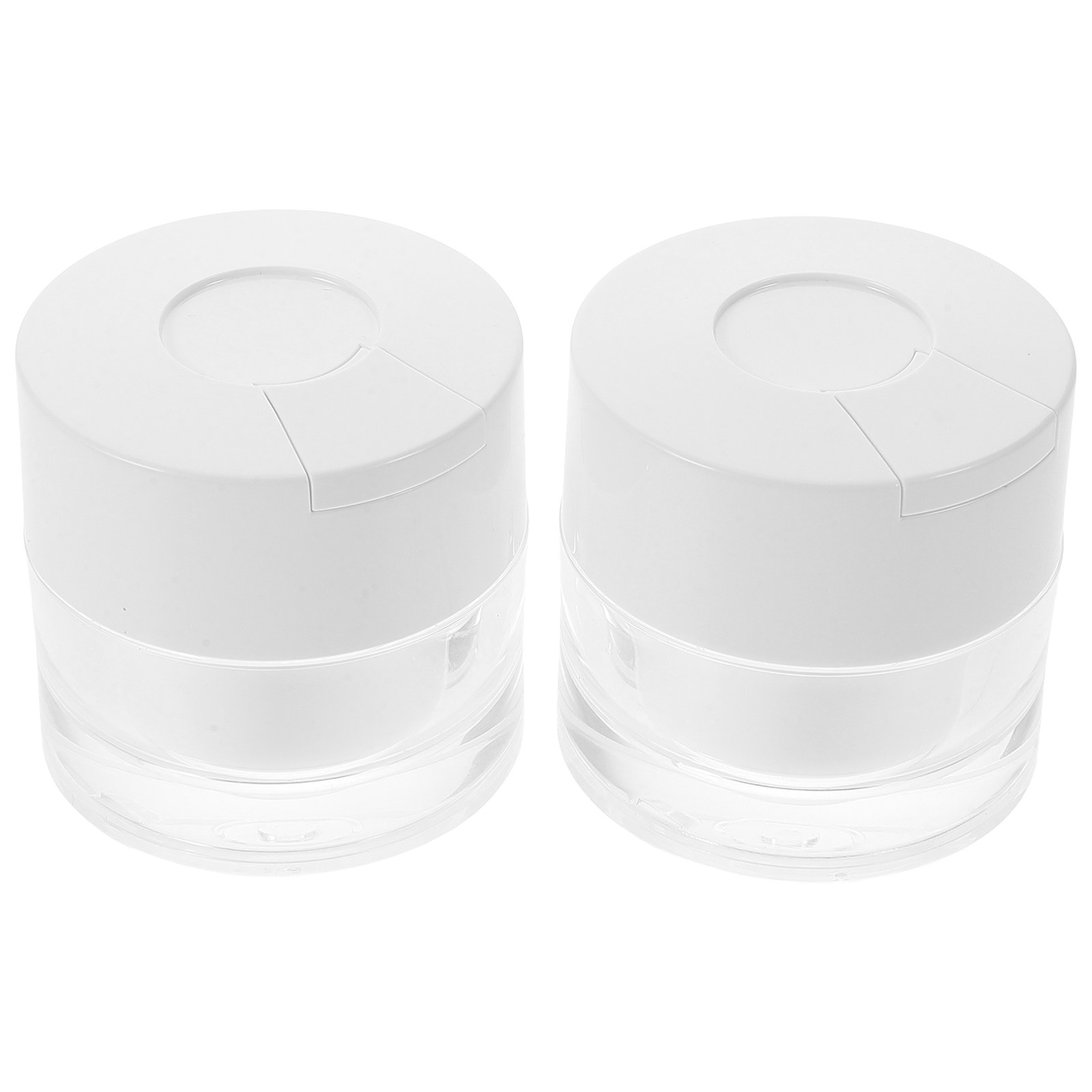 2Pcs 30G Elegant Spoon Lid Jar - Skincare Oat avis et prix