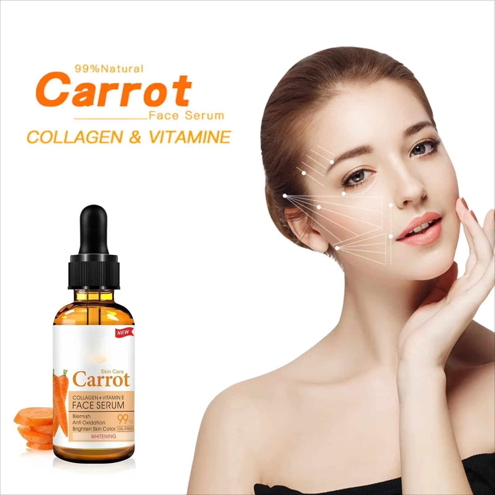 Beauty Carrot Serum Facial Rep - Alpha Arbutin Serum avis et prix