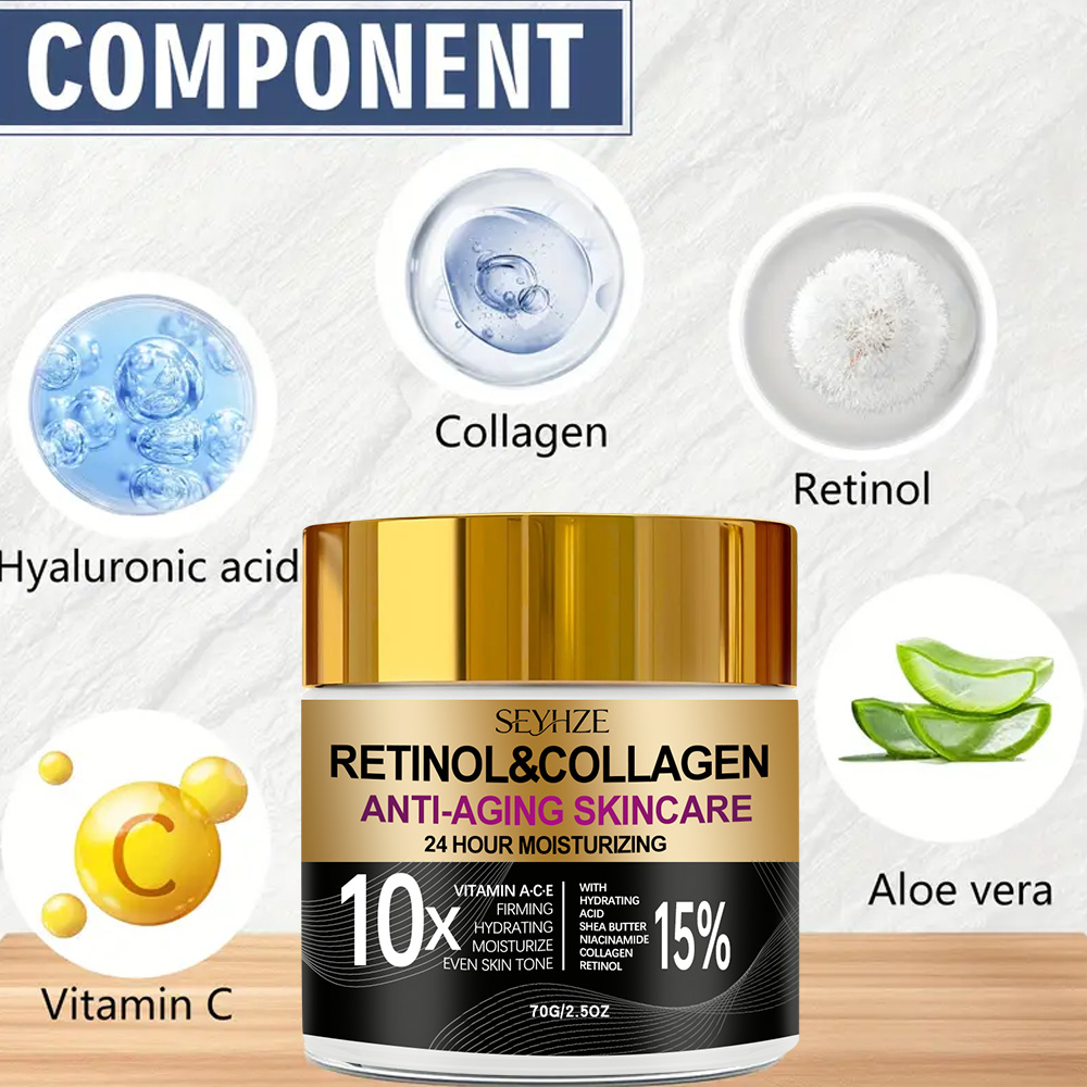 SEYHZE Retinol Collagen Moistu - Retinol Vitamin A Cream avis et prix