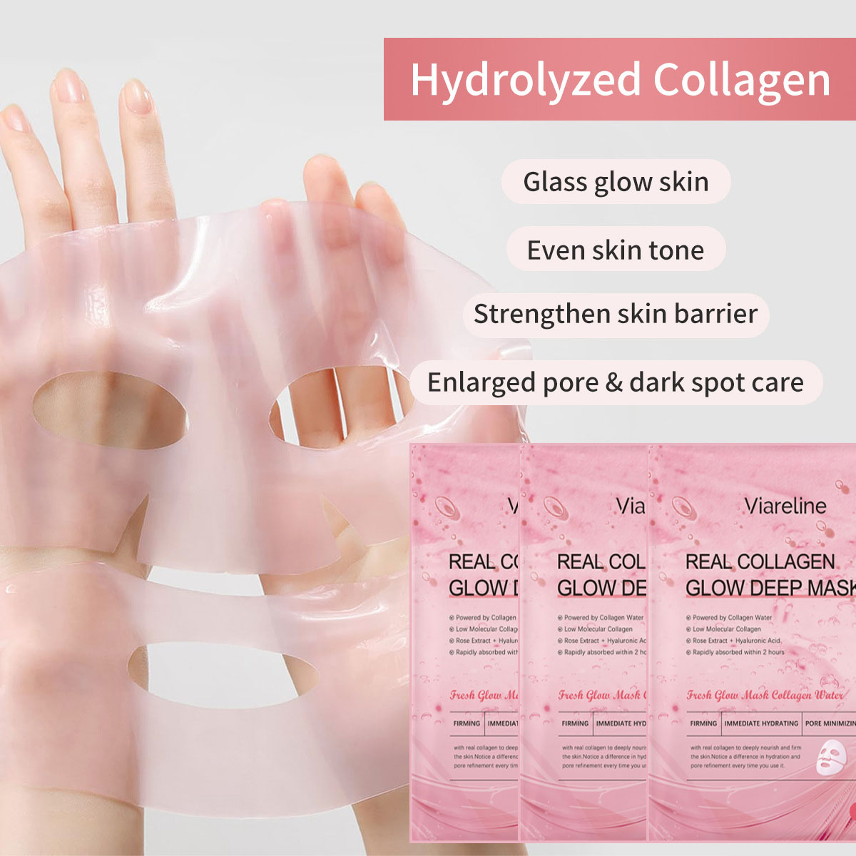 Overnight Collagen Mask Salmon - Skincare Glowing avis et prix