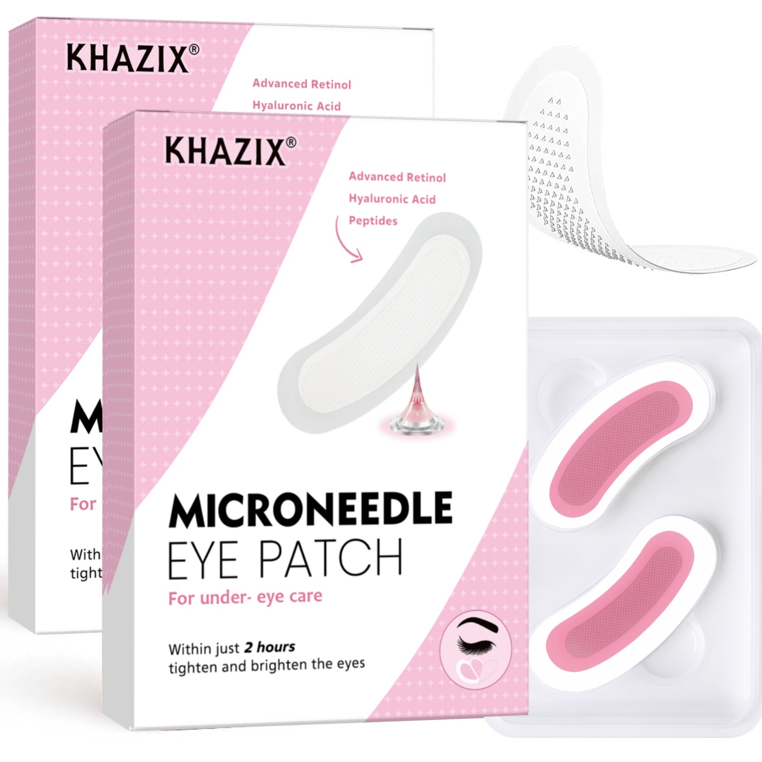 Retinol Microneedle Eye Patche - Eye Cream Peptide avis et prix