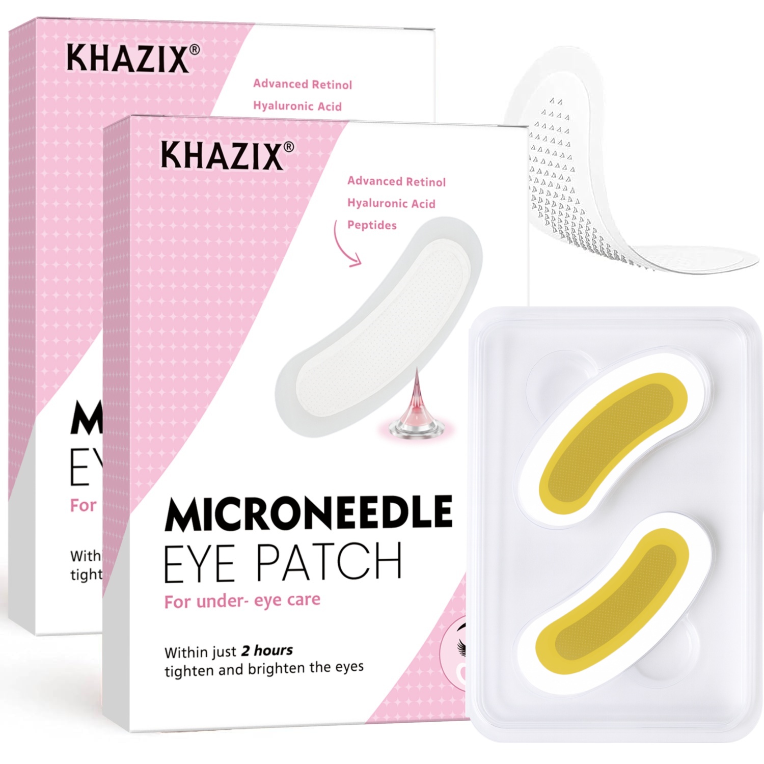Retinol Microneedle Eye Patche - Eye Cream Peptide avis et prix