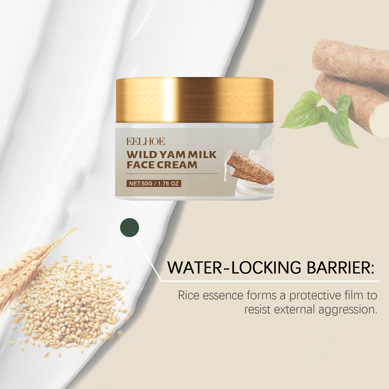 EELHOE Wild Yam Moisturizing f - Skincare Oat avis et prix