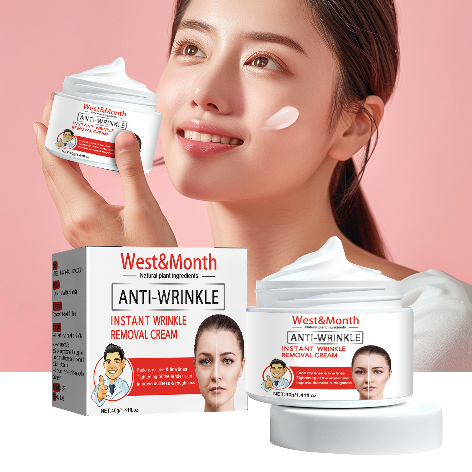 Face Cream Collagen Hyaluronic - Retinol Vitamin A Cream avis et prix