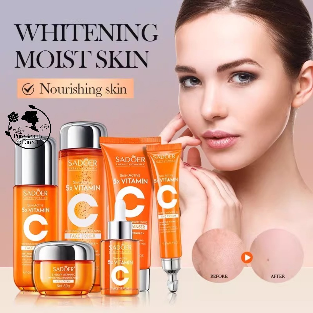 SADOER Vitamin C Brightening E - Skincare Glad2Glow avis et prix