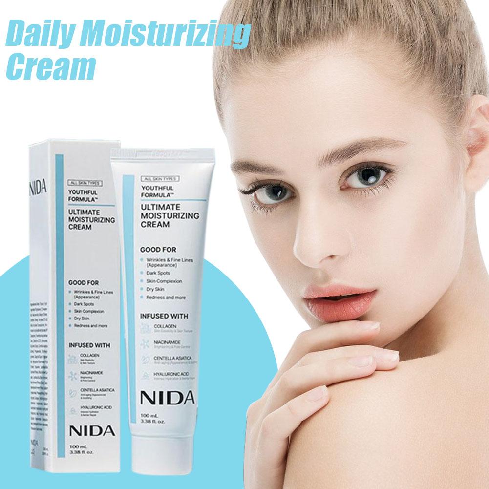 100ml Nida Moisturizing Creamn - Skincare Centella avis et prix
