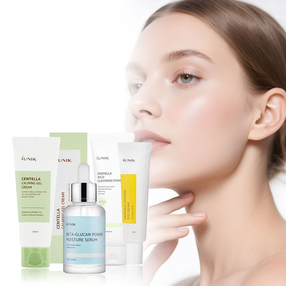 Korean IUNIK Beta-Glucan Skinc - Skincare Centella avis et prix