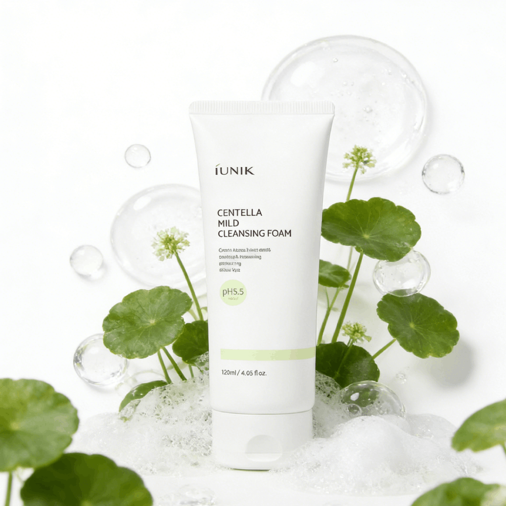 Korean IUNIK Beta-Glucan Skinc - Skincare Centella avis et prix