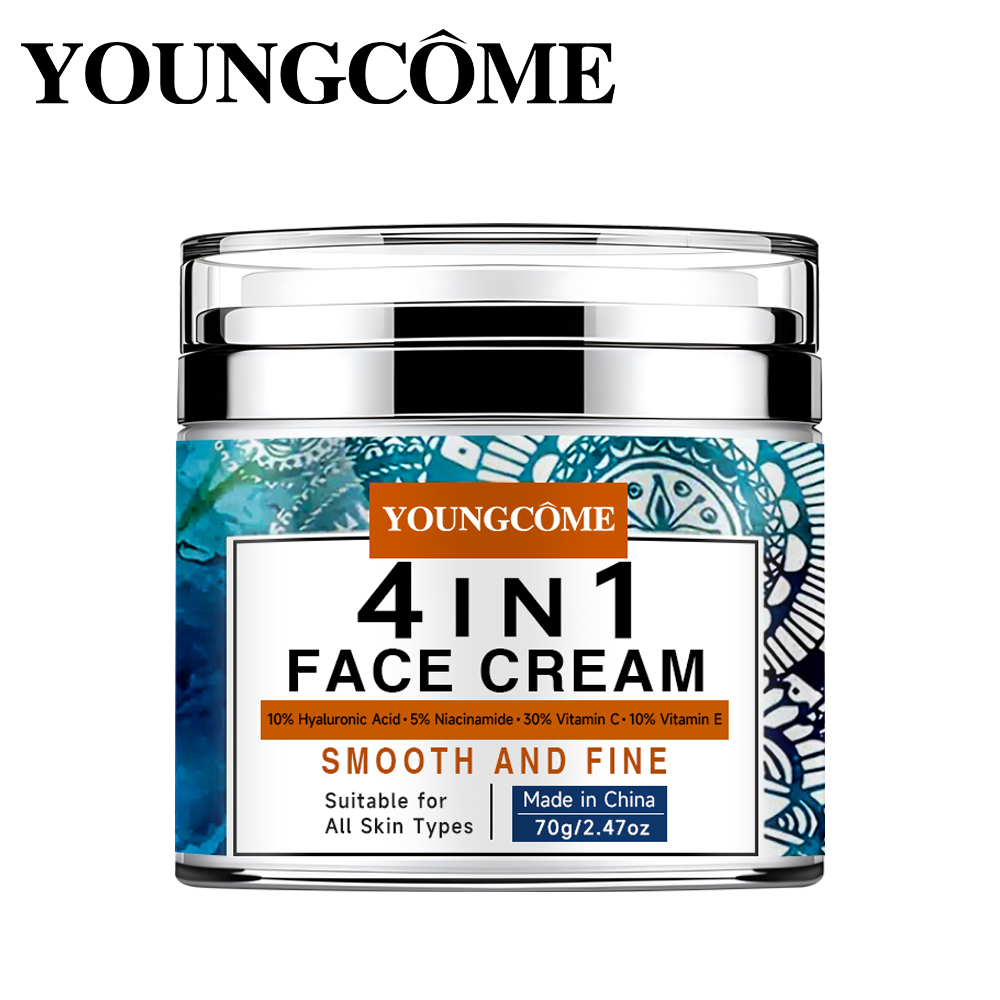 4 IN 1 Face Cream Retinol Smoo - Skincare Glad2Glow avis et prix