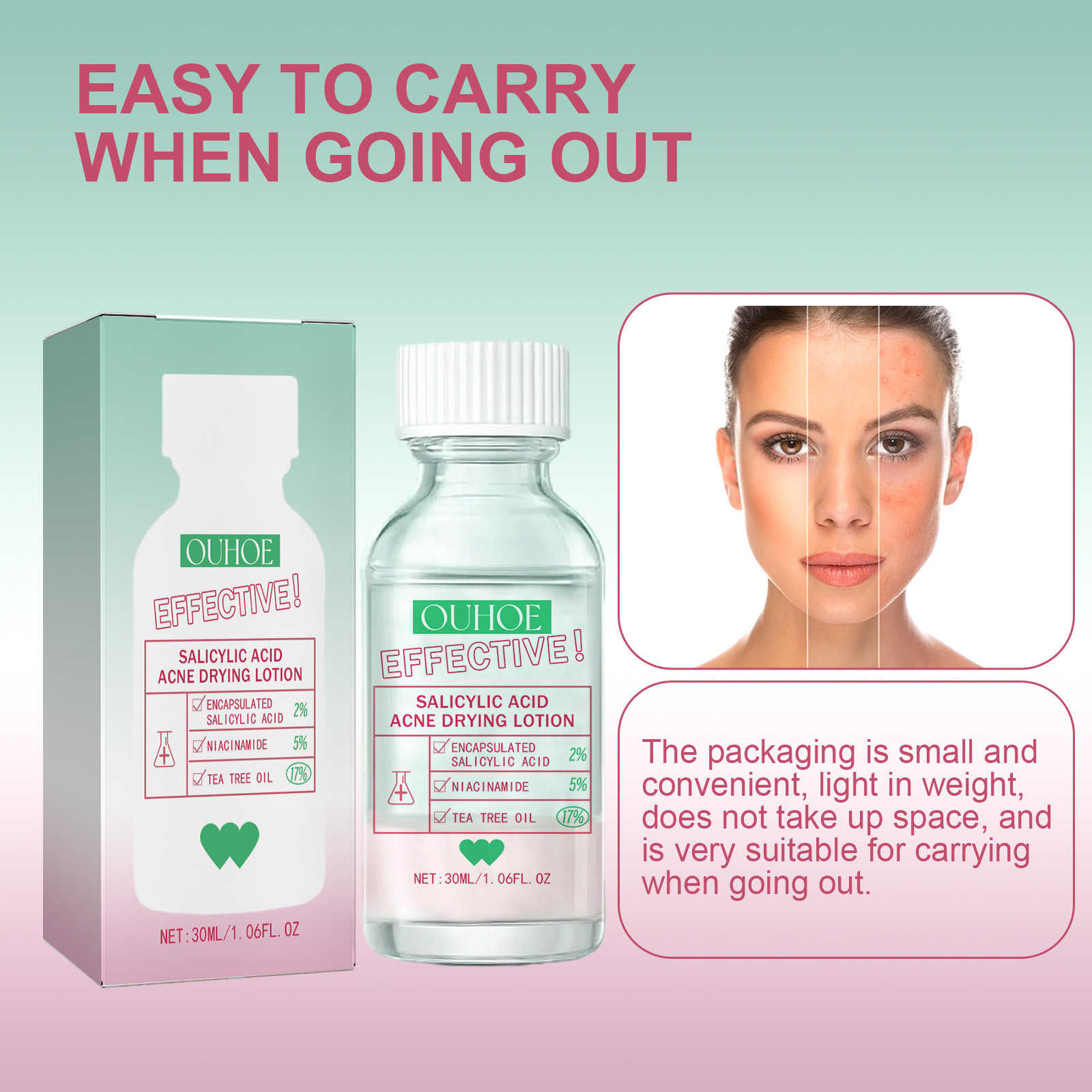 Salicylic Acid Solution Clean  - Skincare Glad2Glow avis et prix