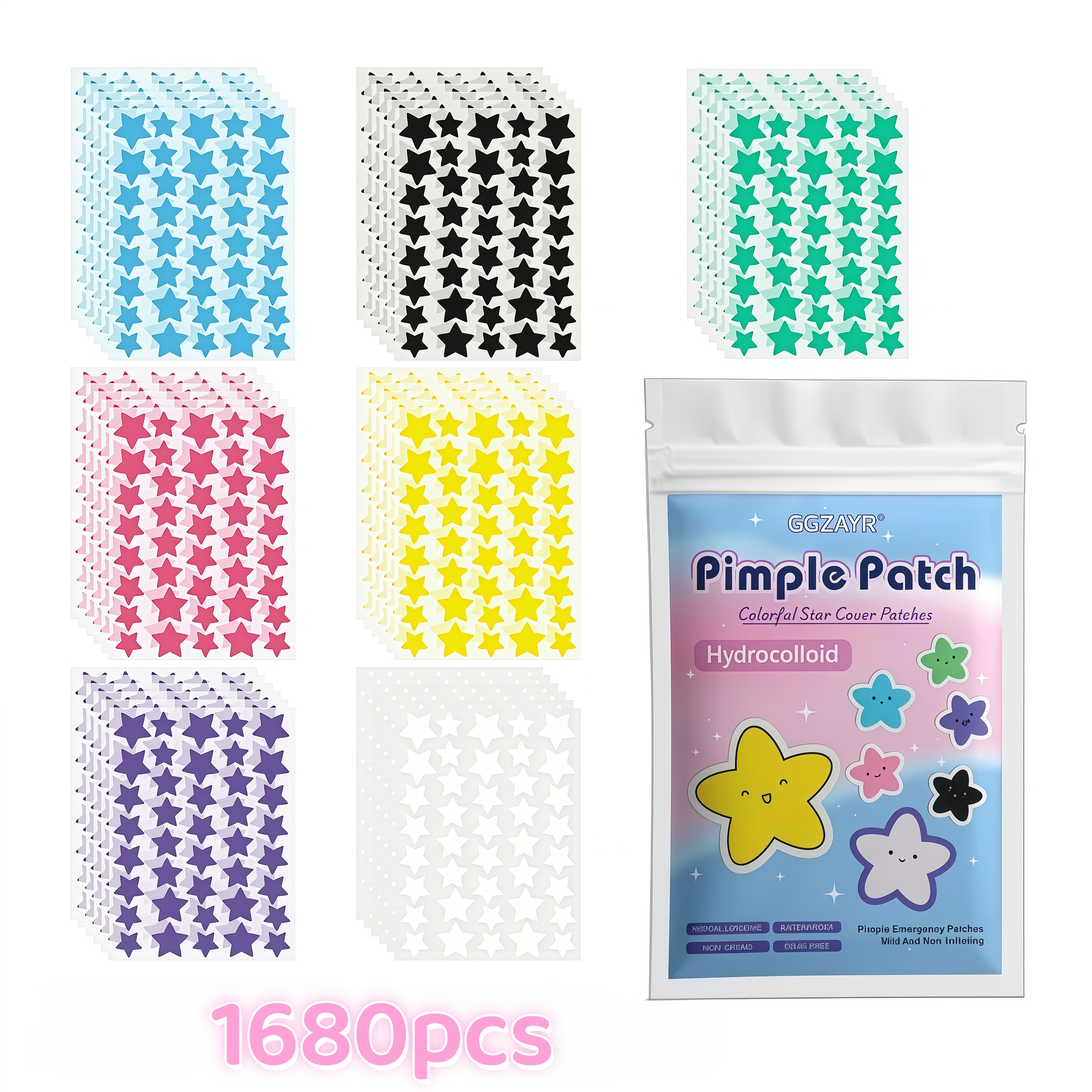 280/1120/1680pcs Seven-Color S - Skincare Moisturizer avis et prix