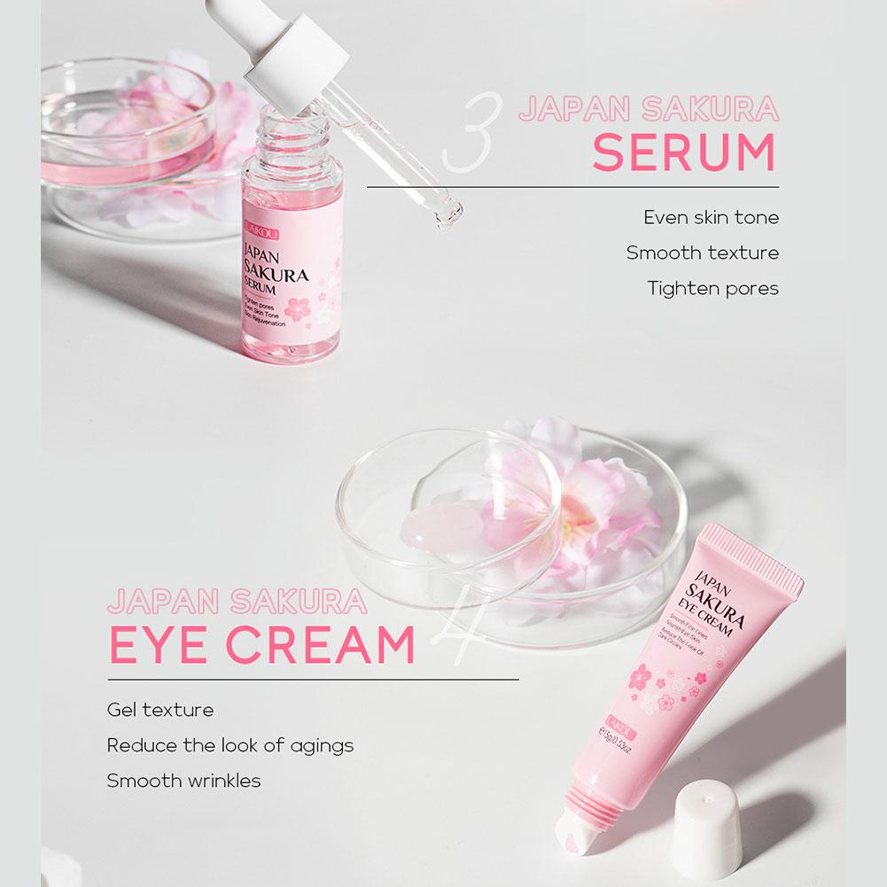 5/6pcs/set Japan Sakura Skin C - Skincare Glowing avis et prix